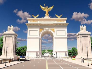 Triumphal Arch final plans submitted to National Capital Planning Commission