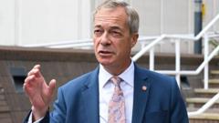 Farage defends Reform's vetting after councillors filmed making racist comments