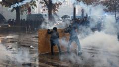Almost 1,000 arrested as clashes follow another day of mass protests across France