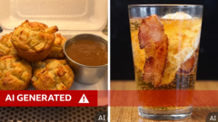 Chip muffin? Bacon and egg soda? How Just Eat's AI struggled to depict Britain's regional dishes