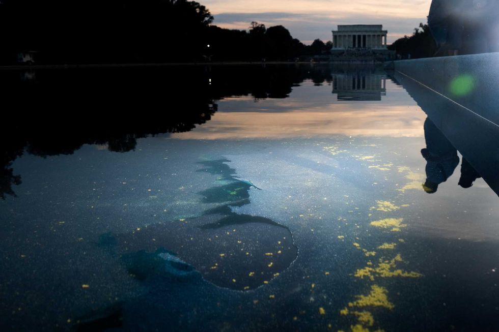 Reflecting Pool job failed in 85 places – and contractor's report blames Trump's rush