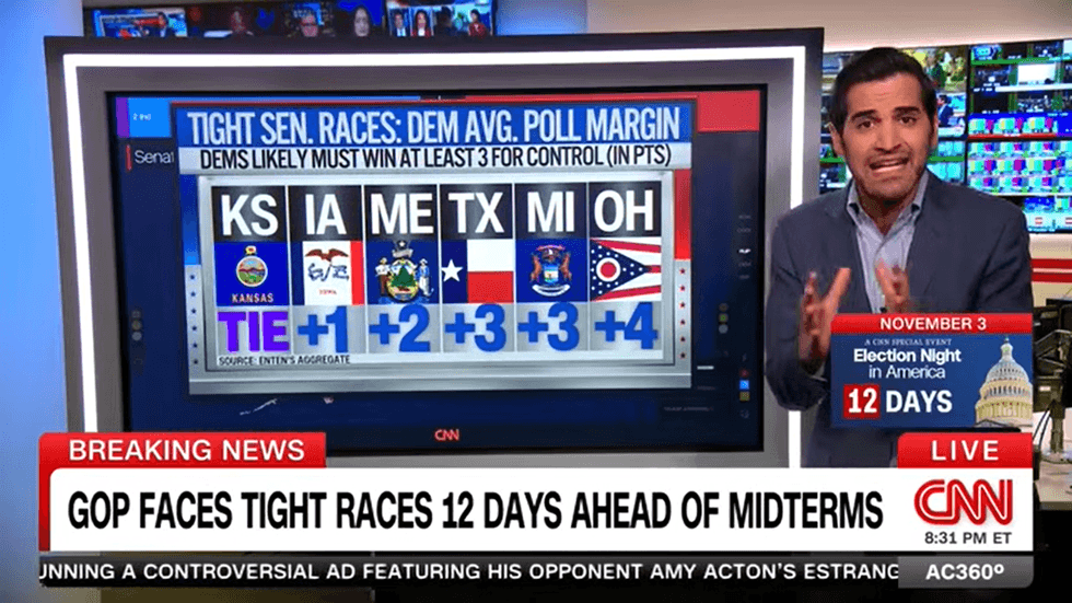 ‘My goodness gracious!’ CNN data guru stunned as GOP grip slips in Trump country