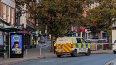 Police officer injured in Nottingham city centre shooting