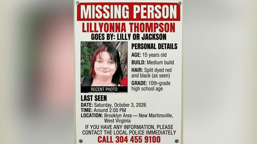 MISSING TEEN OHIO VALLEY: 15-year-old reported missing from New Martinsville