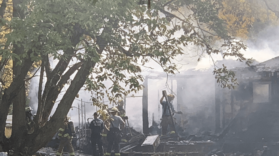 House fire in Ohio County draws multiple department response
