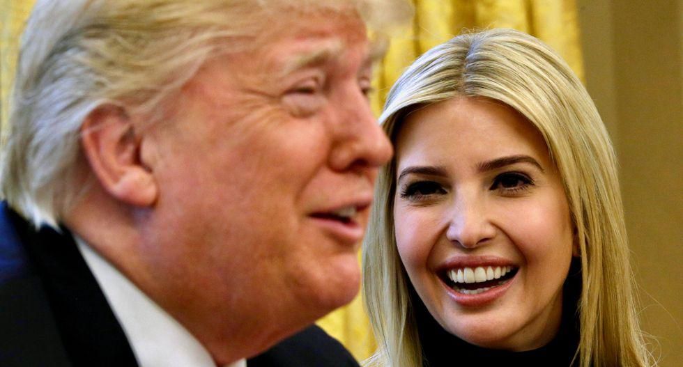 Trump puts his sick Ivanka obsession on full White House display