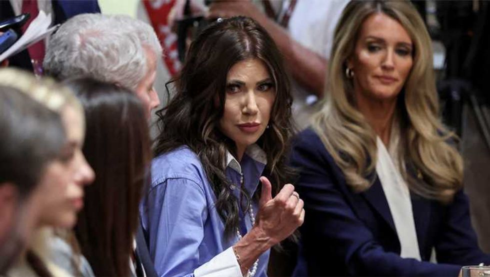 Kristi Noem implicated in MAGA smear campaign against fired FEMA veteran: report