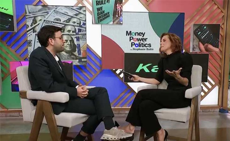 Kalshi CEO admonished by MS NOW host for ducking Don Jr influence question