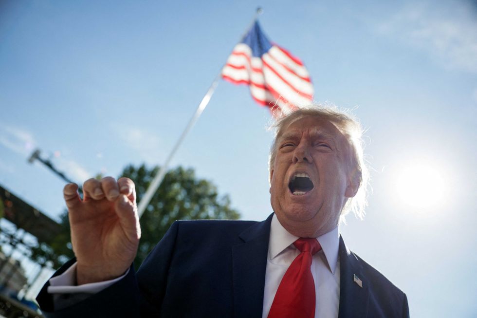 'Quiet!' Trump melts down at 'horrible little reporter' over sexual abuse claims