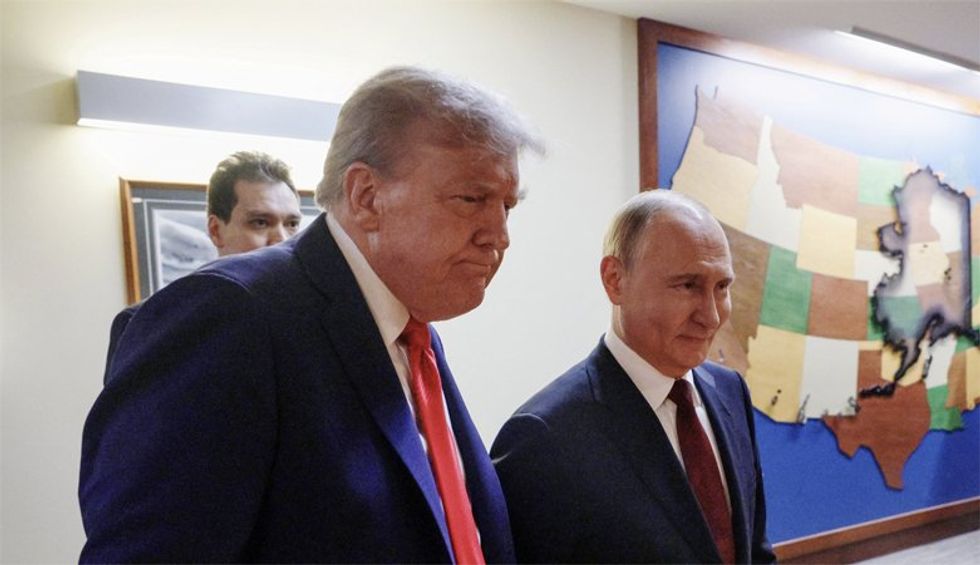 Trump's plan to salvage midterms with Russia's help literally explodes into flames
