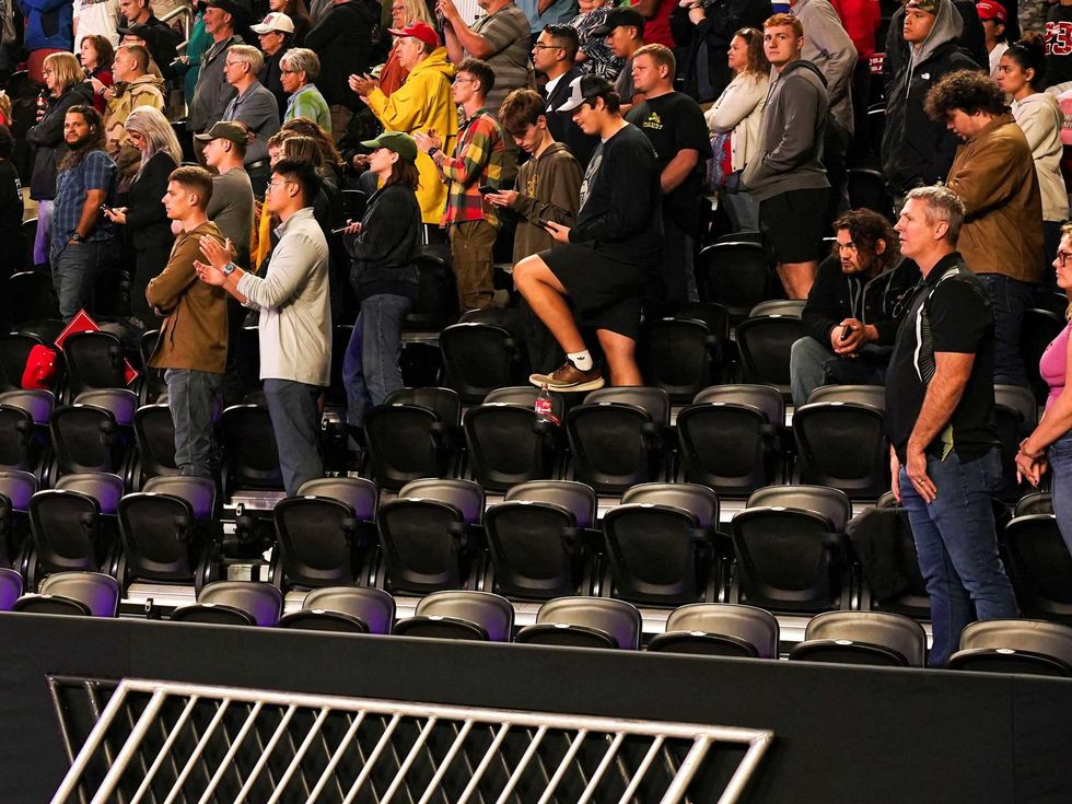 Trump delivers speech to rows of empty seats ‘deep in heart of Trump country’: report