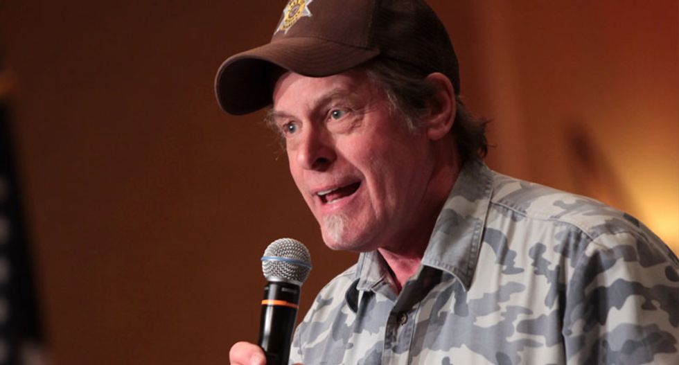MAGA rock star lobs veiled threat at Dems during Trump rally: 'That's the goal!'
