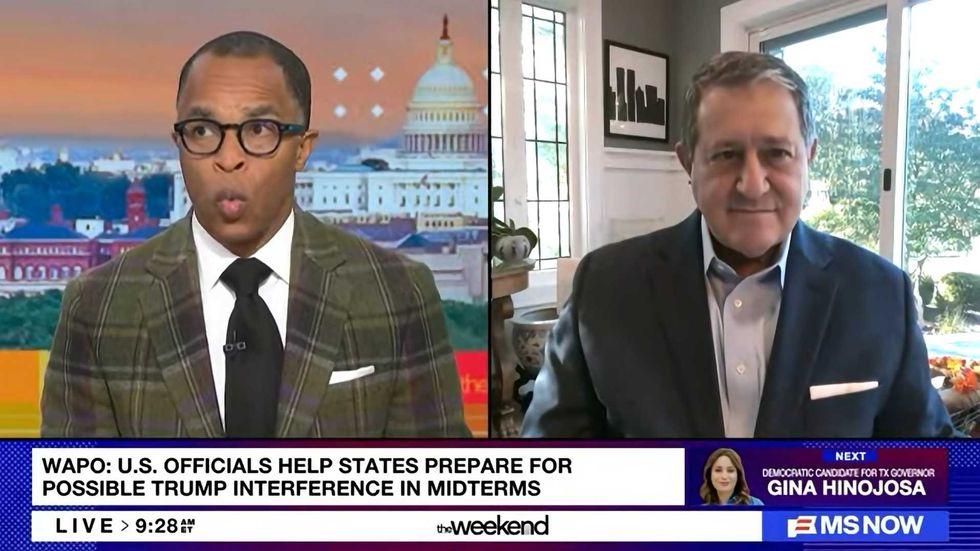 'Sorry to interrupt': 'Belligerent' MS NOW host cuts off Dem for downplaying Trump threat