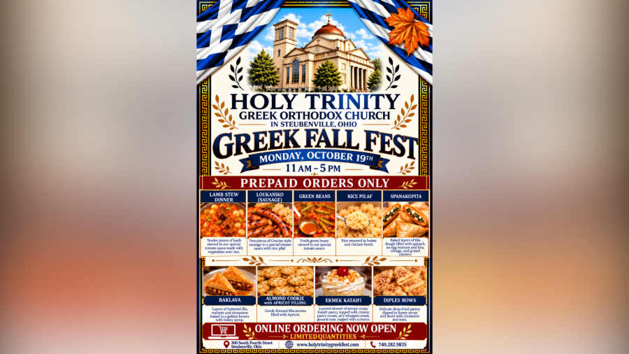 Holy Trinity Greek Fall Fest to serve up Greek favorites in Steubenville