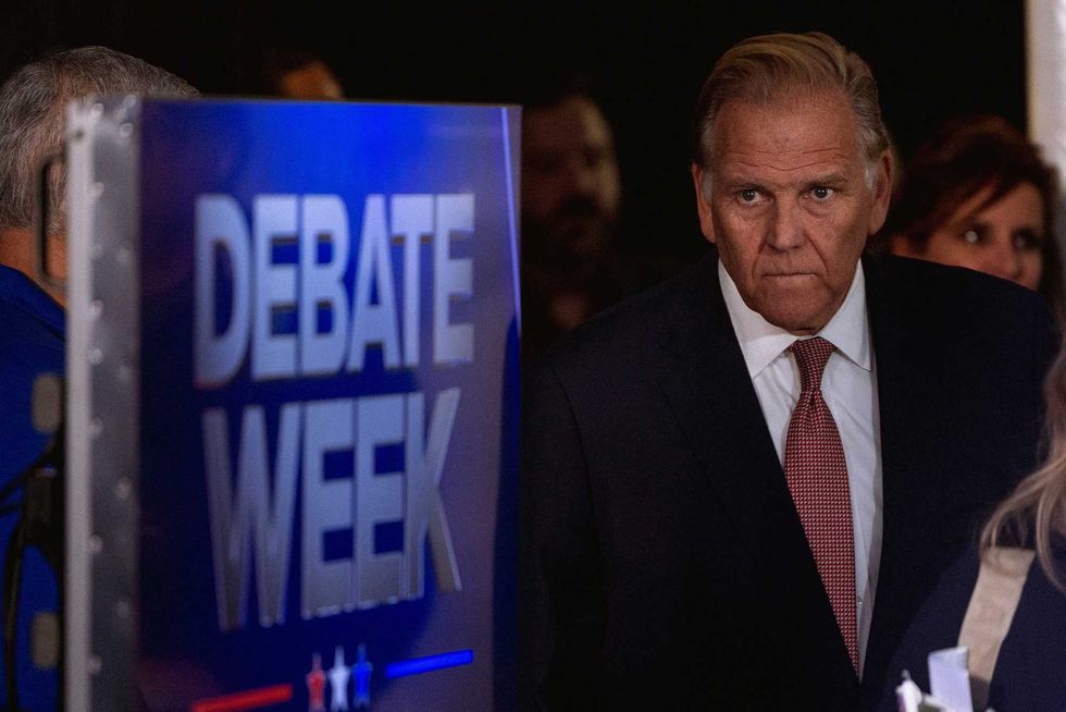Leaked audio exposes MAGA Senate candidate's plan to station cops at polls