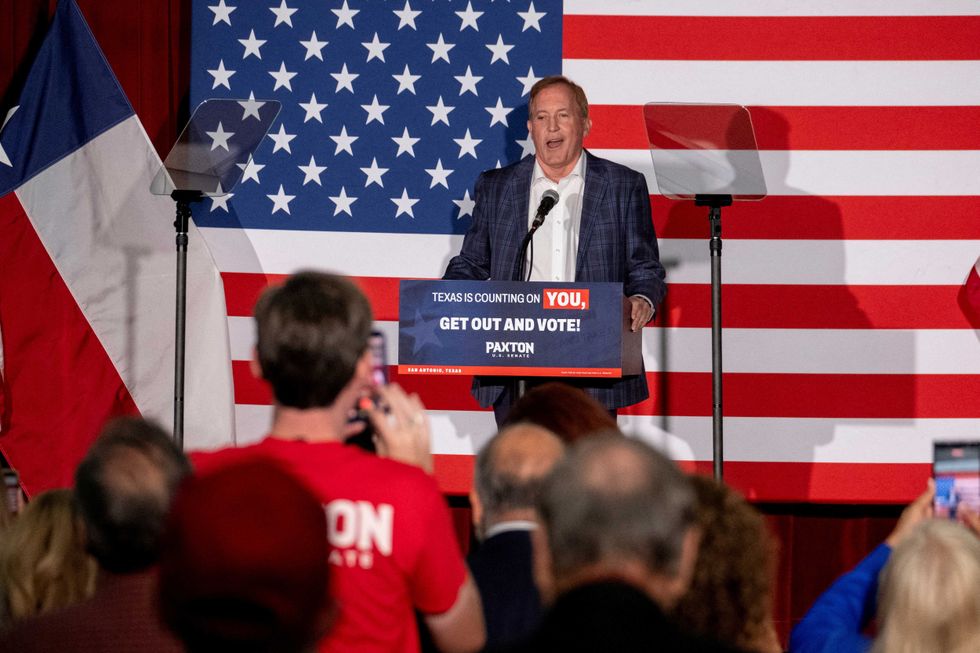 ‘Not quite’: Ken Paxton mercilessly mocked over embarrassing blunder at Trump rally