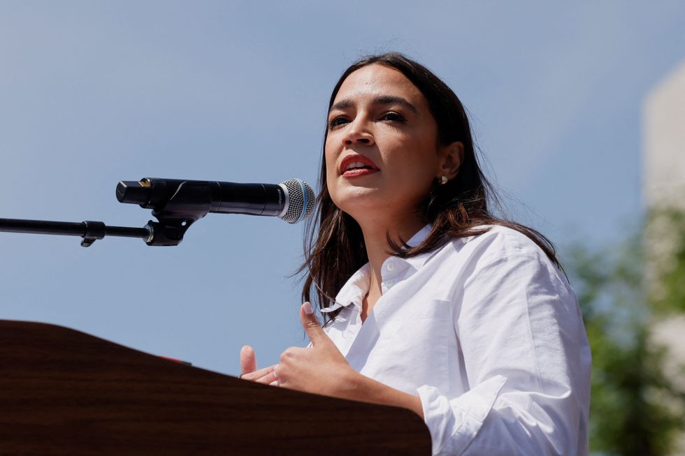 AOC storms deep-red Trump country as tight Senate race heads down to the wire