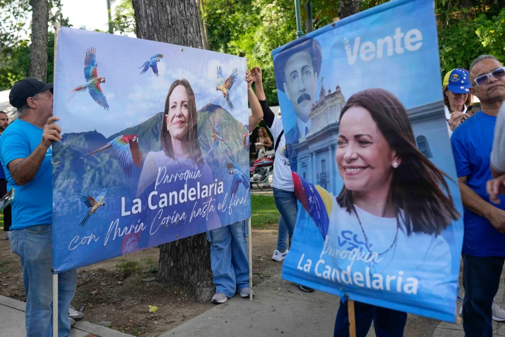 Venezuela's opposition leader María Corina Machado returns after months in exile