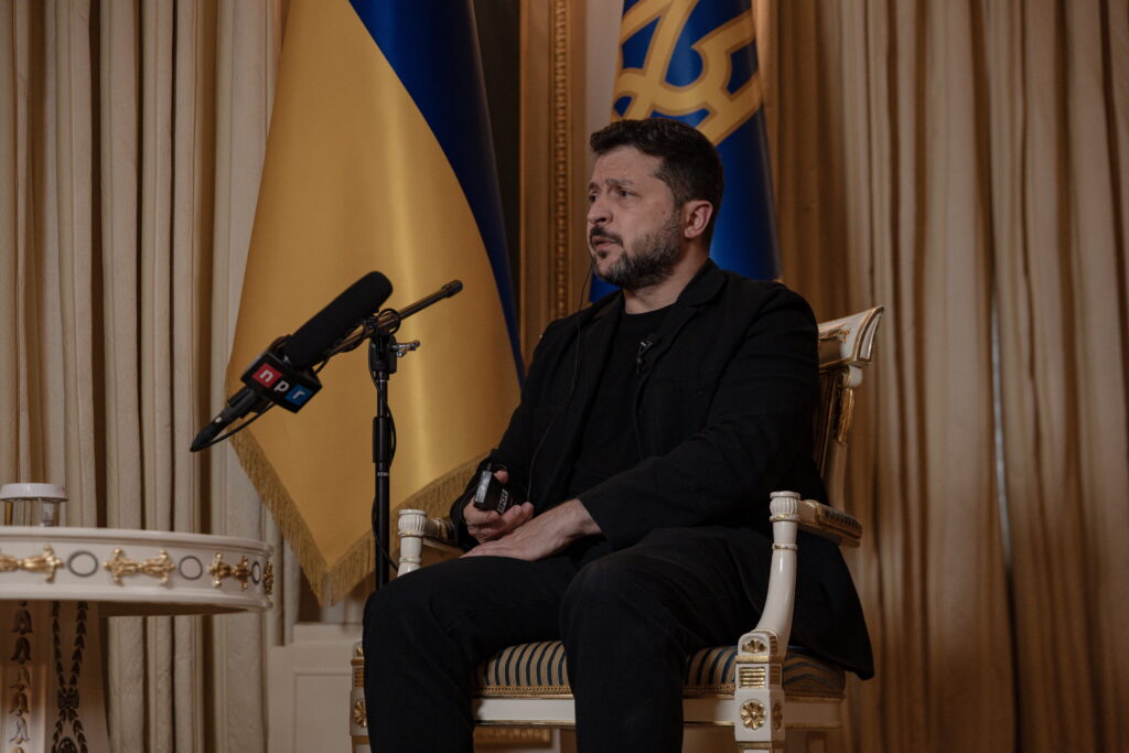 Zelenskyy tells NPR Ukraine wants peace but will hit Russia until it follows ceasefire