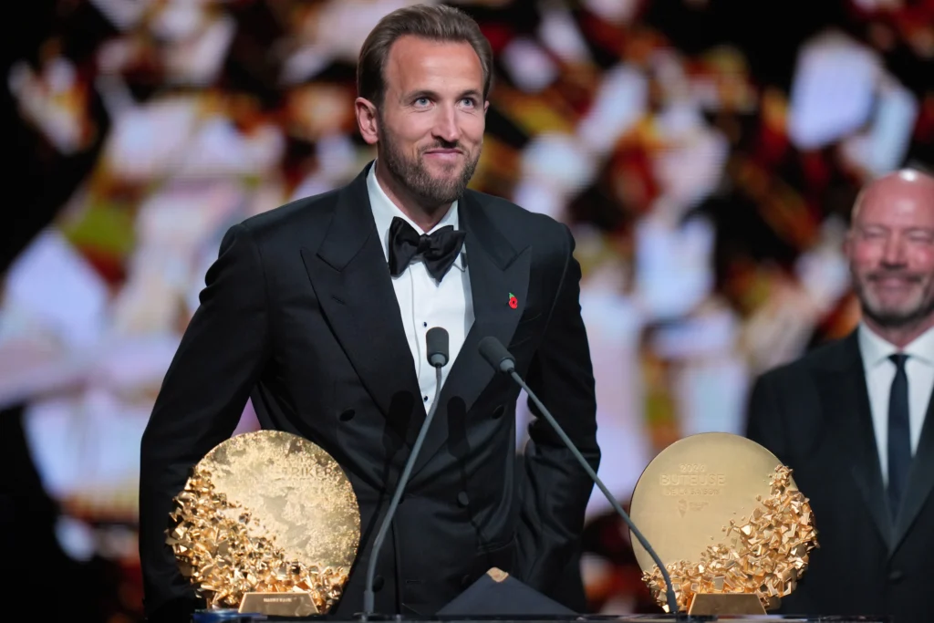 Harry Kane becomes first Englishman in 25 years to win Ballon d'Or