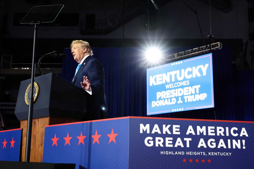 Trump campaign speech stopped cold by another red state protester