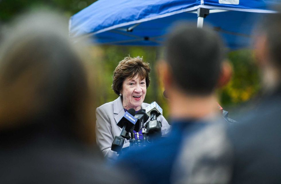 Susan Collins scrambles away from vicious GOP ad featuring her own attack: report