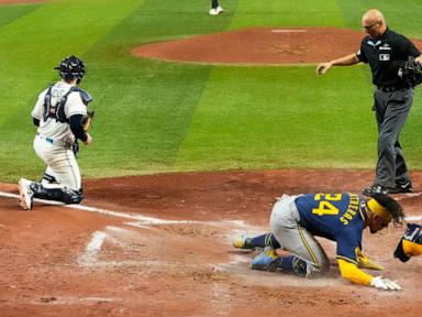 Brewers beat the Rays 4-1 to win the first World Series title in franchise history